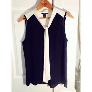 Cute blue dress sailor tank